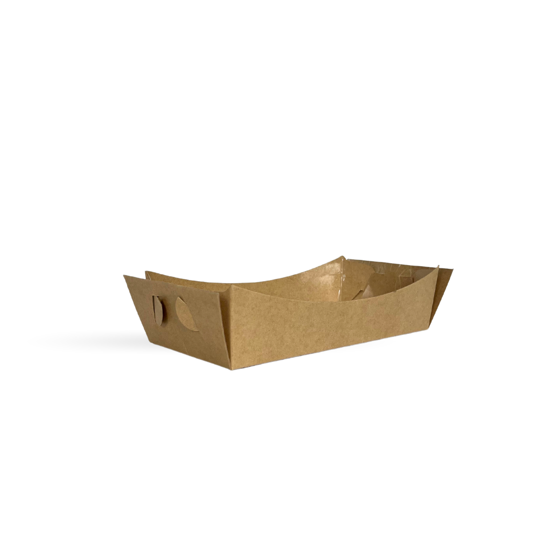 Food Tray 7.5x3.5x2 - Brown