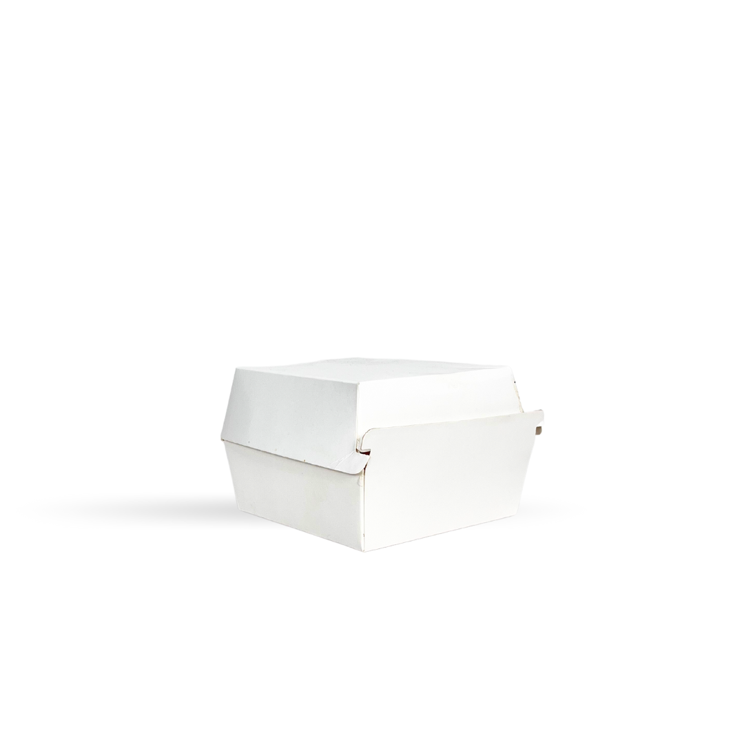 Burger Box 3.5x3.5x4.5 - White