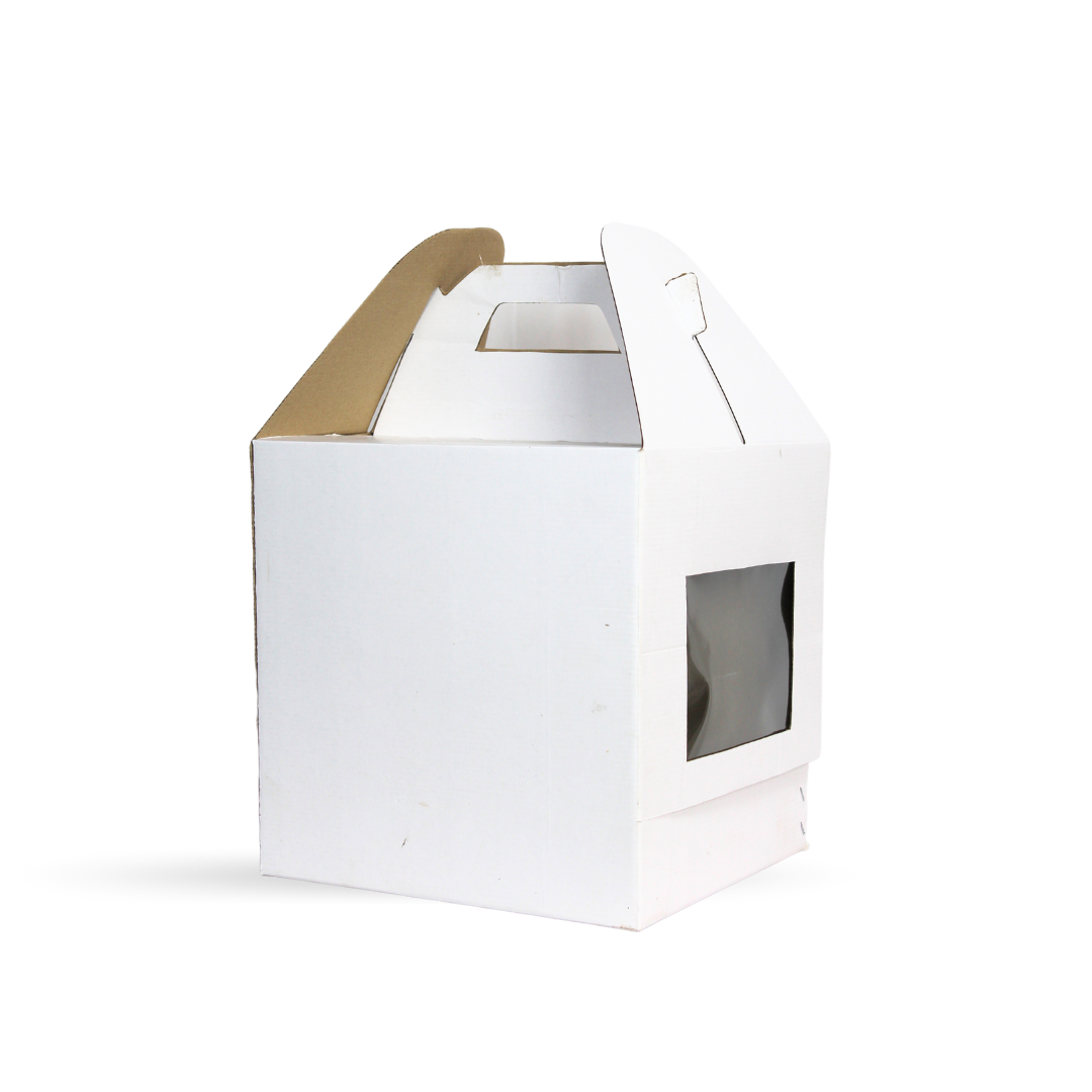Tall Cake Box- 12x12x12 with Window & Handle β Premium Quality & Easy to Carry