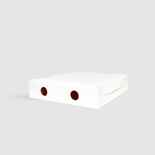 White Pizza Box - 7.2x7.2x1.75 inches
