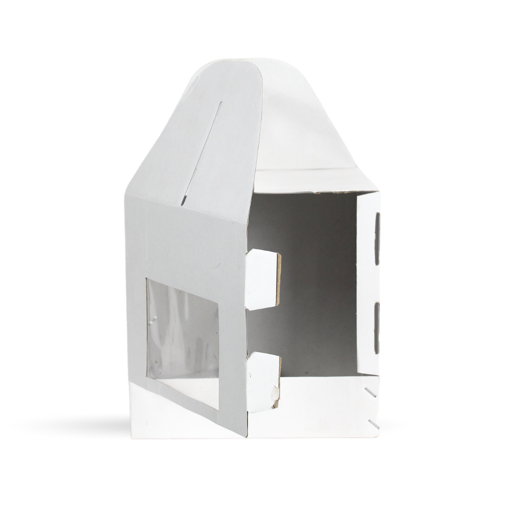 White Tall Cake Box- 10x10x10 inches