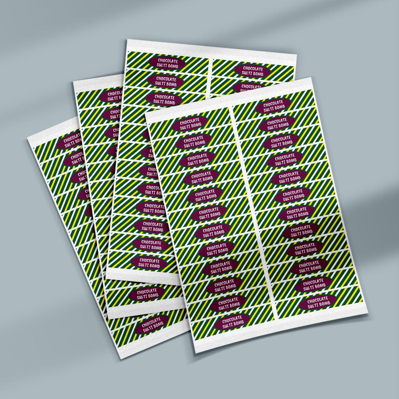 Sutli Bomb Cracker Chocolate Stickers (pack of 5 sheets)