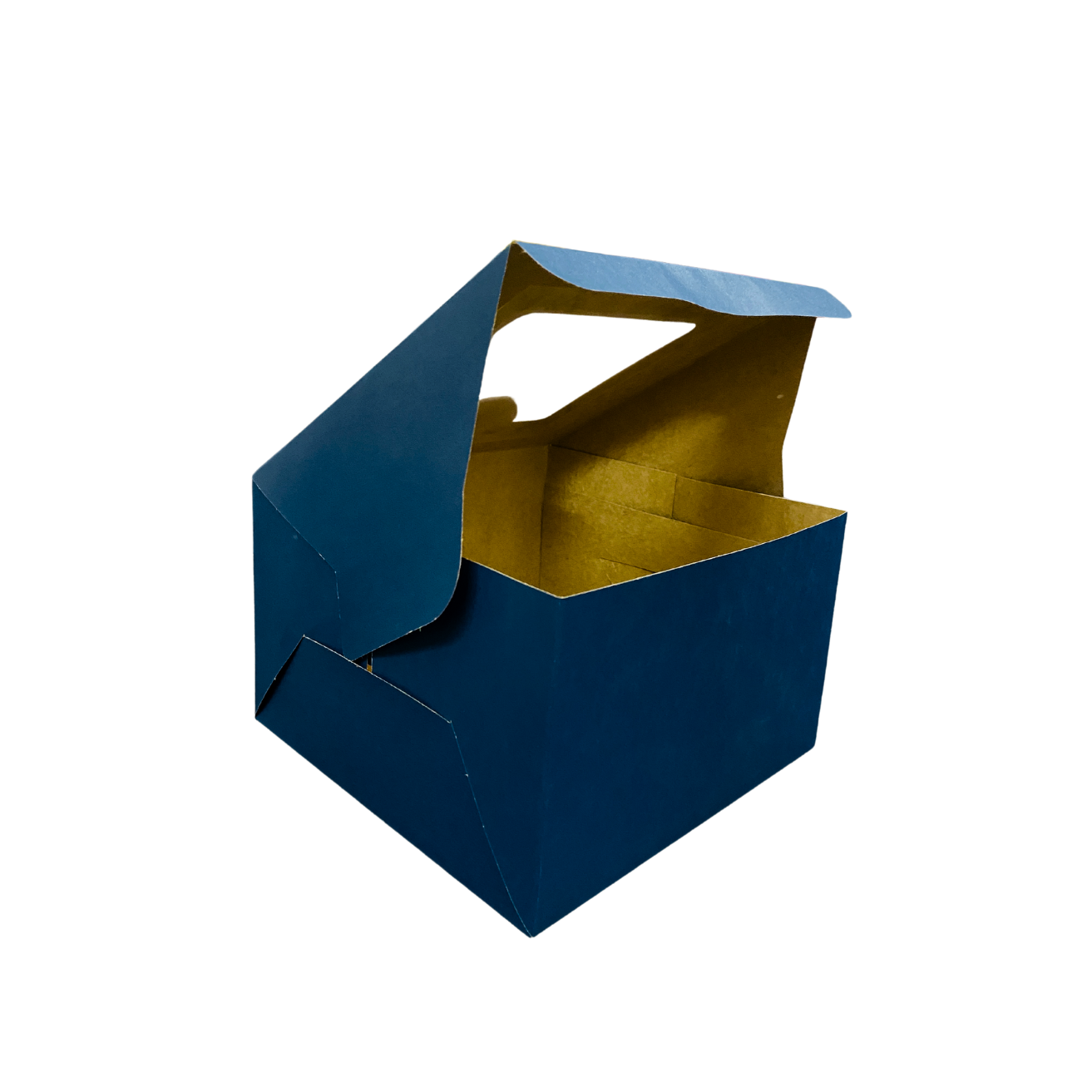 Cake Box 1/2 Kg- 8x8x5 inches - Navy Blue