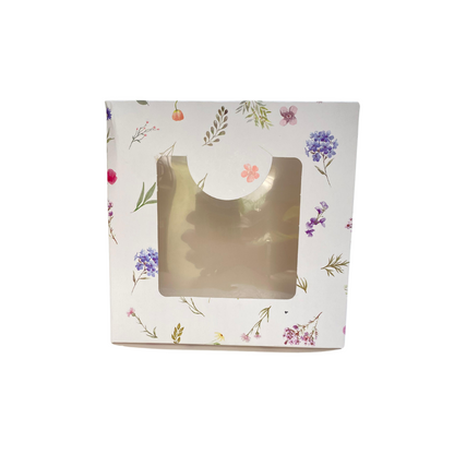 Floral Cake Box 1/2 Kg- 8x8x5 inches
