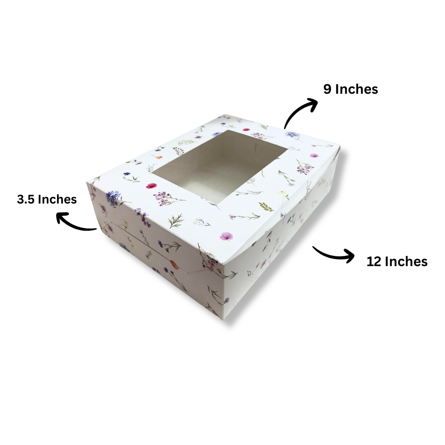 12 Cavity Cup Cake Box