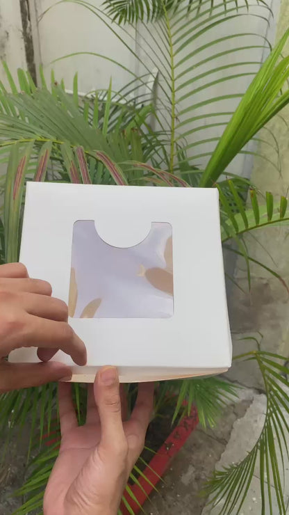 White Cake Box 1/2 Kg- 8x8x5 inches