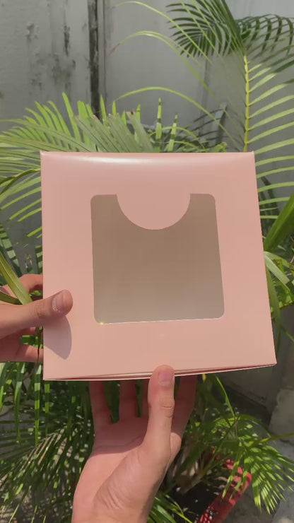 Cake Box 1/2 Kg- 8x8x5 inches - Peach
