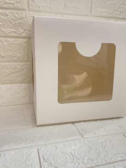 White Cake Box 1 Kg- 10x10x5 inches