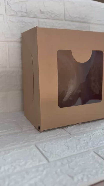 Brown Cake Box 1 Kg- 10x10x5 inches