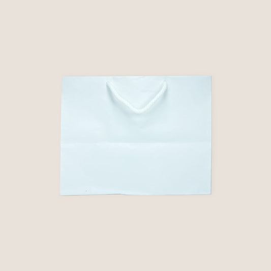 White Paperbag- 7x6x9 inches